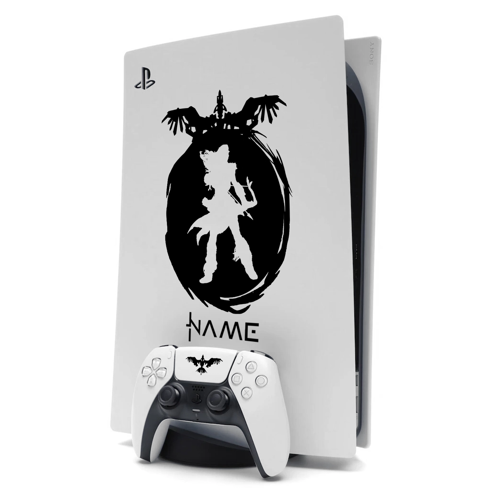 Horizon Aloy PS5 Sticker Skin for Playstation 5 in Black