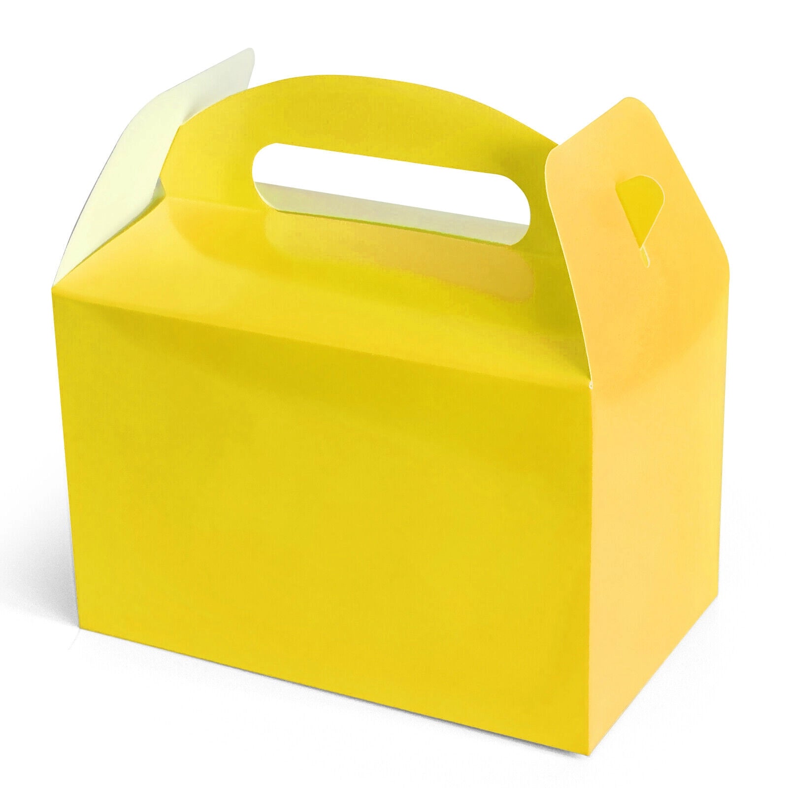 Personalised Party Boxes for Birthday Gift Christmas Loot - Yellow Box